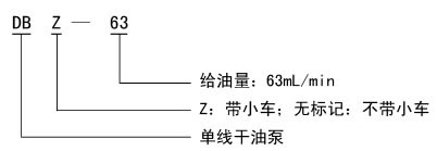 DB、DBZ型單線干油泵及裝置