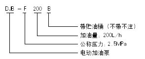 DJB-F200系列電動加油泵