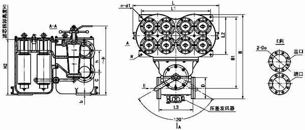 SPL、DPL型網片式油濾器