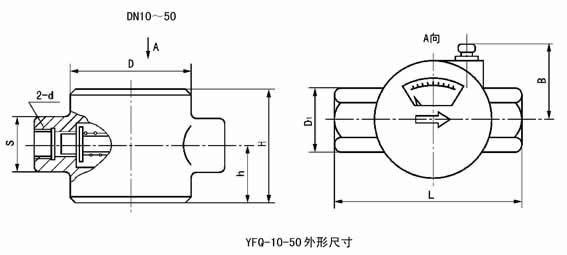 YXQ型油流發訊器